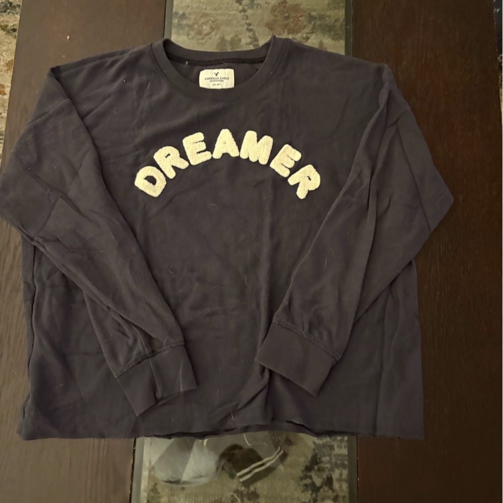 American Eagle Outfitters Dark Blue Top